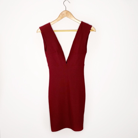 ASOS Burgundy Dress - Picture 1 of 3
